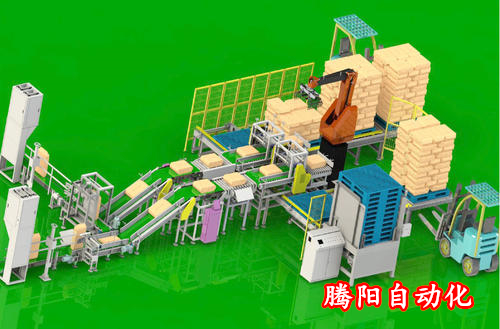 全自動(dòng)碼垛機(jī)器人是提高企業(yè)競爭力的有效途徑