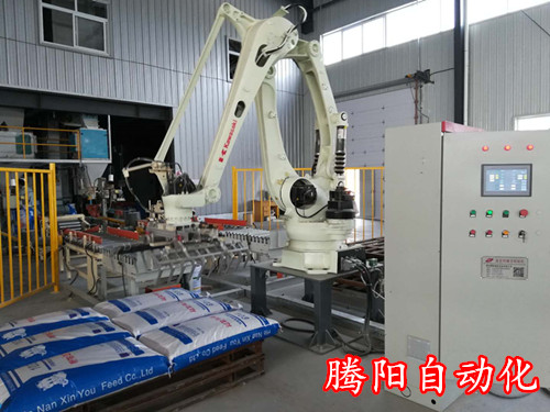 全自動機器人碼垛機系統(tǒng)組成和特點