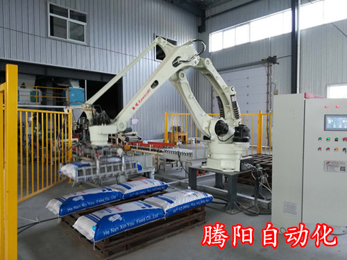 ABB碼垛機器人釋放勞動力