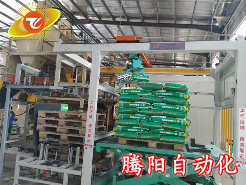 全自動碼垛生產(chǎn)線讓企業(yè)加快進入無人值守