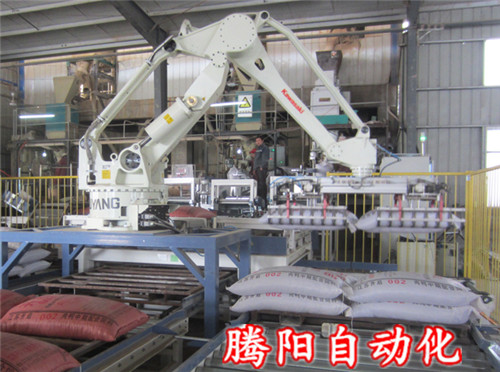 碼垛機(jī)器人在食品行業(yè)中應(yīng)用廣泛